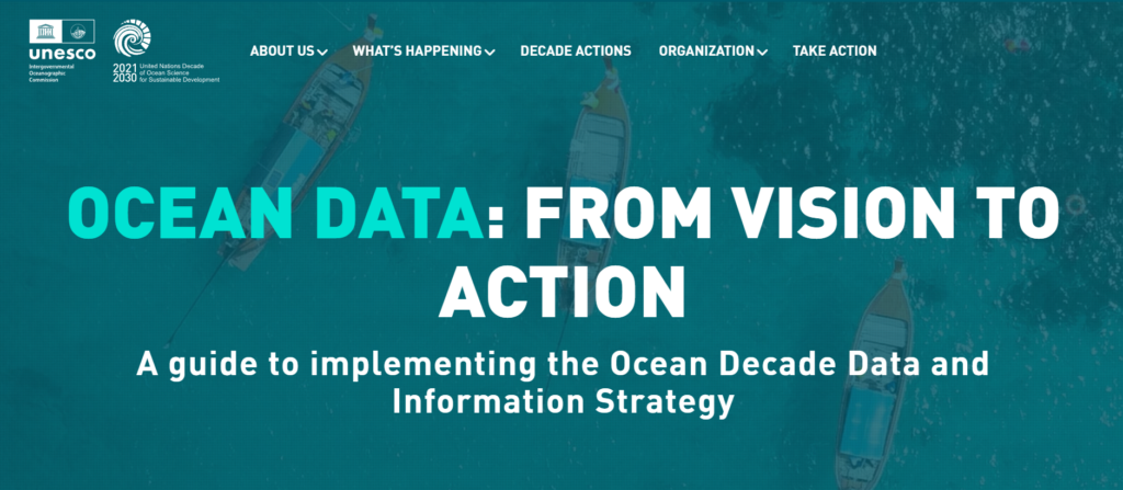 screenshot website data and information strategy implementation